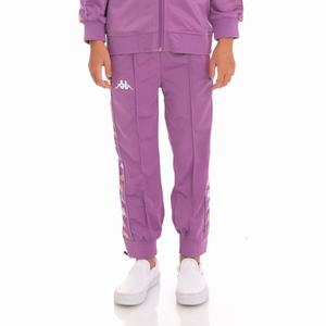 Kappa 222 Banda Rastoriazzin Track Pants Purple Lavender | FD6503918