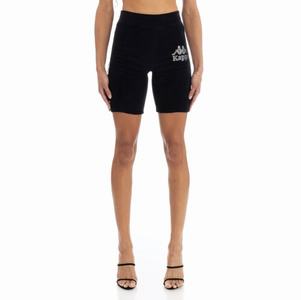 Kappa 222 Banda Saxeever Bike Shorts Black | XP4508627