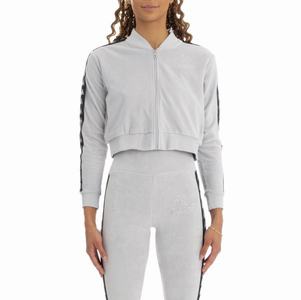 Kappa 222 Banda Servelle Track Jackets Grey | XR7203198