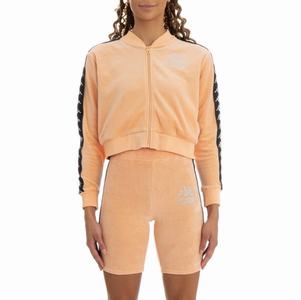 Kappa 222 Banda Servelle Track Jackets Orange Coral | SD0412759