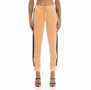 Kappa 222 Banda Shiner Track Pants Orange Coral | WH9564237