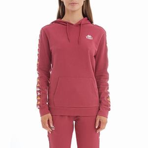 Kappa 222 Banda Thebundaberg Hoodie Burgundy | MG8497316