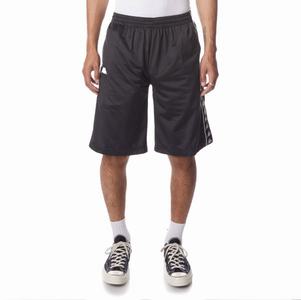 Kappa 222 Banda Treadwellz Shorts Black White | CI9820741