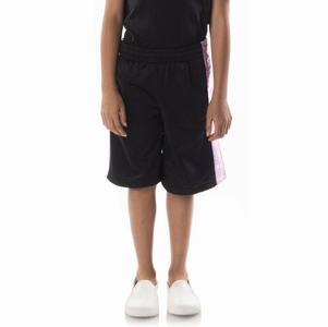 Kappa 222 Banda Treadwellz Shorts Black Purple | OV7964508