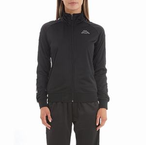 Kappa 222 Banda Wanniston Track Jackets Black | PA9537281