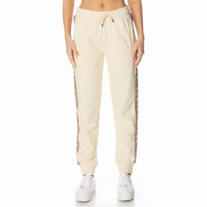 Kappa 222 Banda Wrastory Track Pants Beige | SK5041368