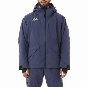 Kappa 6Cento 611p Ski Jackets Blue | YR2968370