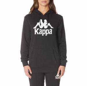 Kappa Authentic Ambanja Hoodie Black | SO3524607