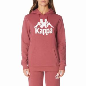Kappa Authentic Ambanja Hoodie Burgundy | EV7459280