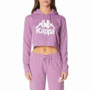Kappa Authentic Ambatobeny Hoodie Purple Lavender White | LV1928736