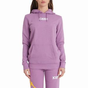 Kappa Authentic Ambenja Hoodie Purple Lavender White | XV3476810