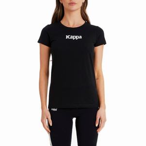Kappa Authentic Amboasary T Shirts Black | QJ6270134