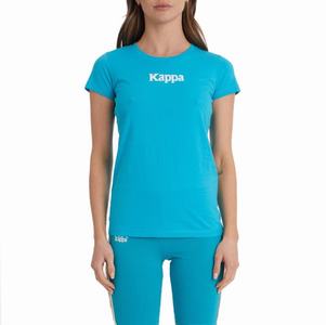 Kappa Authentic Amboasary T Shirts Light Turquoise | MW8145072