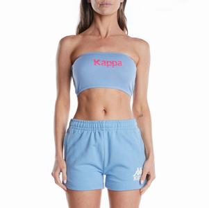 Kappa Authentic Ambohidratrimo Bandeau Light Blue Brown | VC2645791