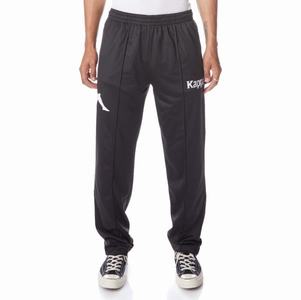 Kappa Authentic Ambret Track Pants Black White | ZT3487062