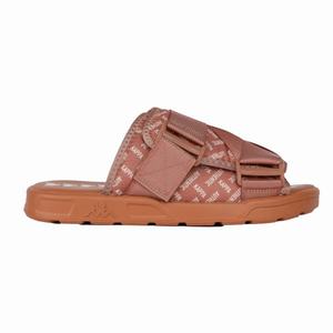 Kappa Authentic Asben 1 Sandals Brown | VK7615380