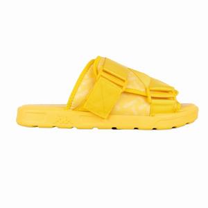 Kappa Authentic Asben 1 Sandals Yellow Brown | DP8541739