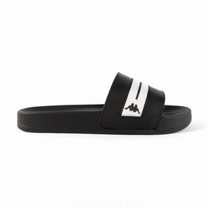 Kappa Authentic Aseir 1 Slides Black White | QH8403569