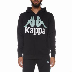 Kappa Authentic Awert Hoodie Black | TQ3169840