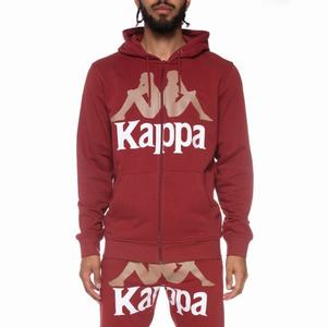 Kappa Authentic Awert Hoodie Burgundy | BG5291764