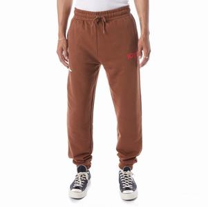 Kappa Authentic Coevorden Sweatpants Brown Red | LS9237605