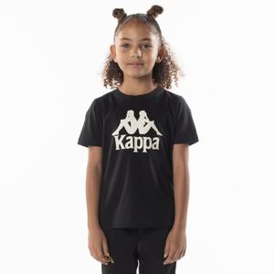 Kappa Authentic Esstesi T Shirts Black Brown | CI1940672