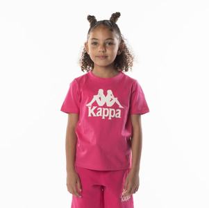 Kappa Authentic Esstesi T Shirts Pink Brown | UO2879463