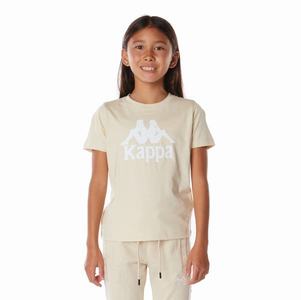 Kappa Authentic Estessi T Shirts Beige | EH6840217
