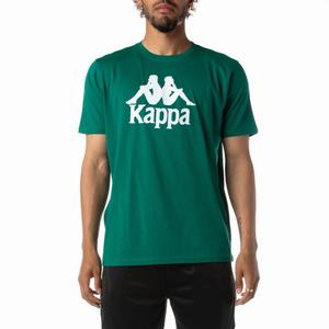 Kappa Authentic Estessi T Shirts Green White | PW2936407