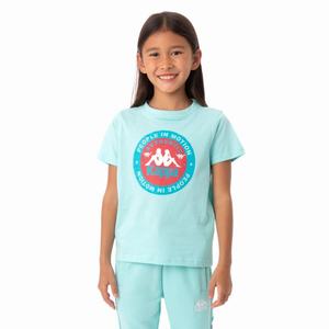 Kappa Authentic Franeker T Shirts Peacock | GC1693702