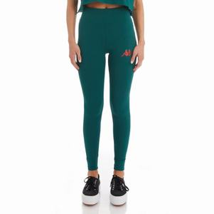 Kappa Authentic Gartiel Leggings Dark Green | WP3942518