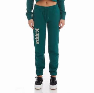 Kappa Authentic Glitty Sweatpants Dark Green | XL2834096