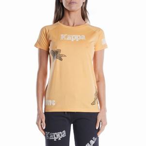 Kappa Authentic Graphik Tibi T Shirts Light Orange | GT5218907