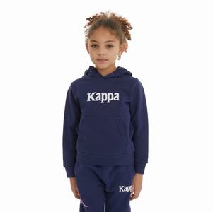 Kappa Authentic Haris Hoodie Navy | EC1389742