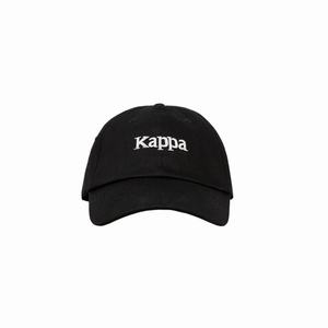 Kappa Authentic Hoogeveen Caps Black | YC1062379