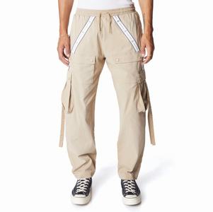 Kappa Authentic Jpn Hosin Cargo Sweatpants Beige | SW1369205