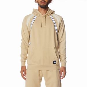 Kappa Authentic Jpn Lodz Hoodie Beige | CU2754108