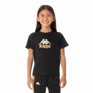 Kappa Authentic Molongio T Shirts Black | YM9528460