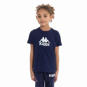 Kappa Authentic Molongio T Shirts Navy Purple | SF6748509