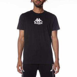 Kappa Authentic Myrtle T Shirts Black | CZ9482631
