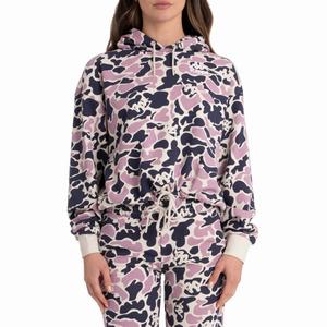 Kappa Authentic People Hoodie Purple | LJ5748291