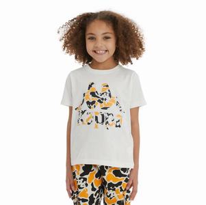 Kappa Authentic Phullo T Shirts Black Light Orange | AH4921056