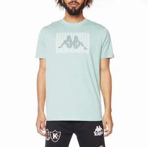 Kappa Authentic Ramone T Shirts Olive | MN8164592