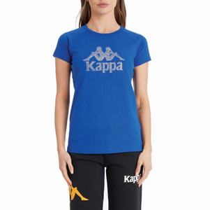 Kappa Authentic Shaira T Shirts Blue | HL3679842
