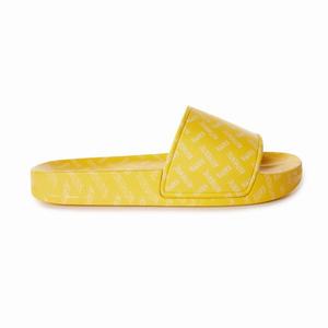 Kappa Authentic Solime 1 Slides Yellow Brown | PY4150976