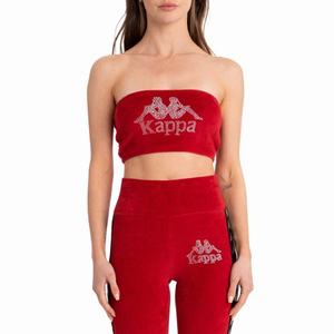 Kappa Authentic Swirlie Bandeau Red | GK9715640