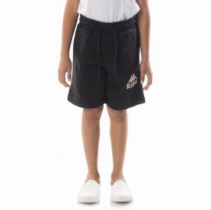 Kappa Authentic Uppsala Shorts Black Brown | FA0347856