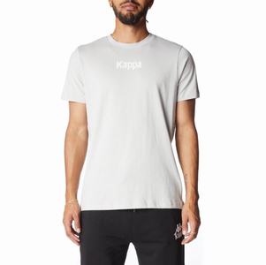 Kappa Authentic Vornit T Shirts Grey White | MG7914328