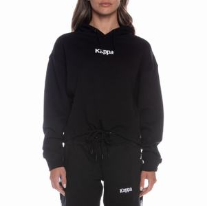 Kappa Authentic Voty Hoodie Black | CU9307561