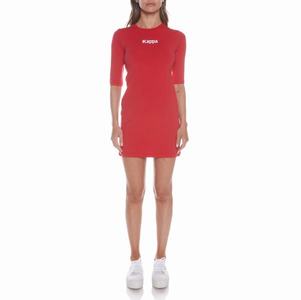 Kappa Authentic Vublao Dress Red | LY5432819